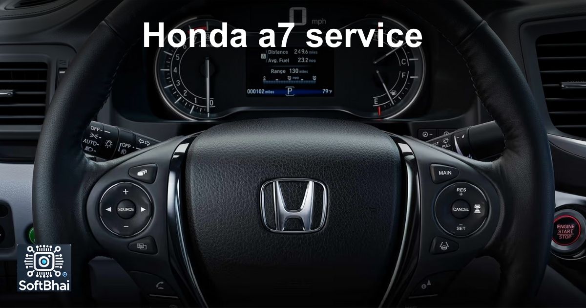 honda a7 service